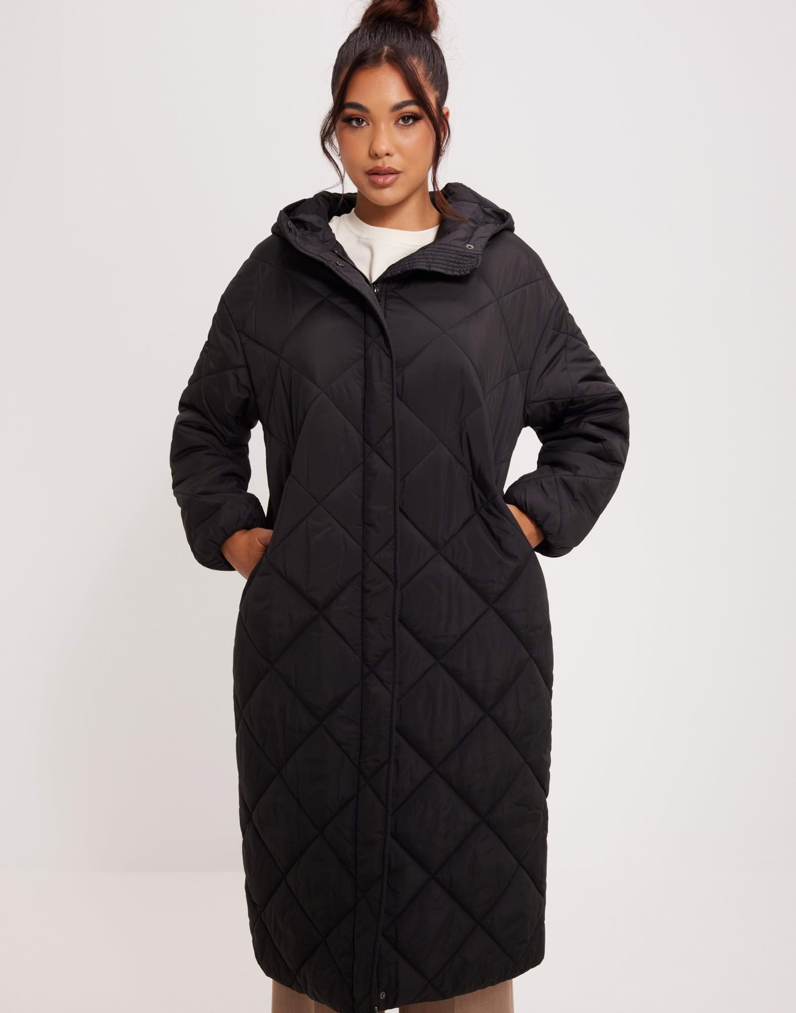 Long padded coat