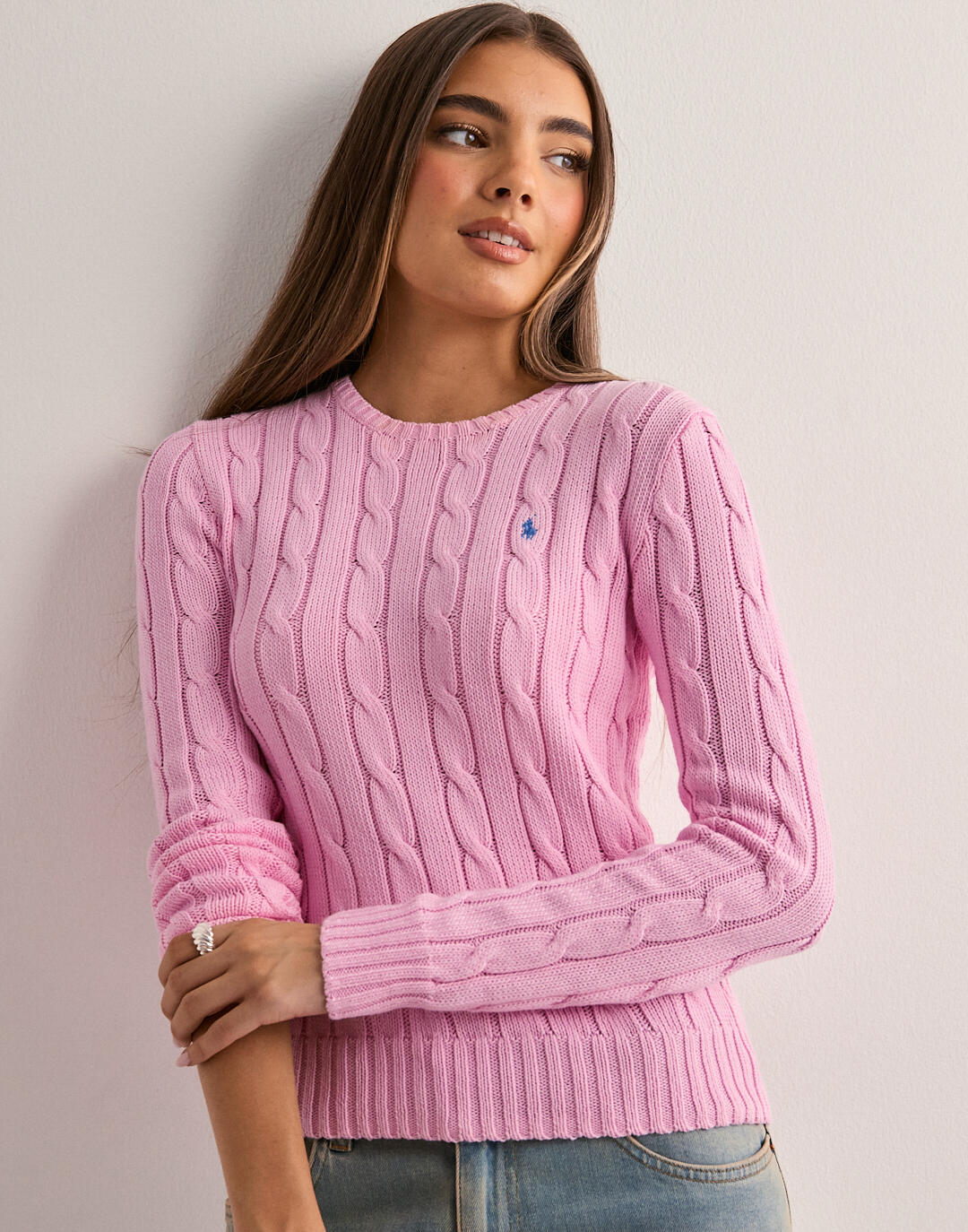 Buy Polo Ralph Lauren JULIANNA-LONG SLEEVE-PULLOVER - Pink