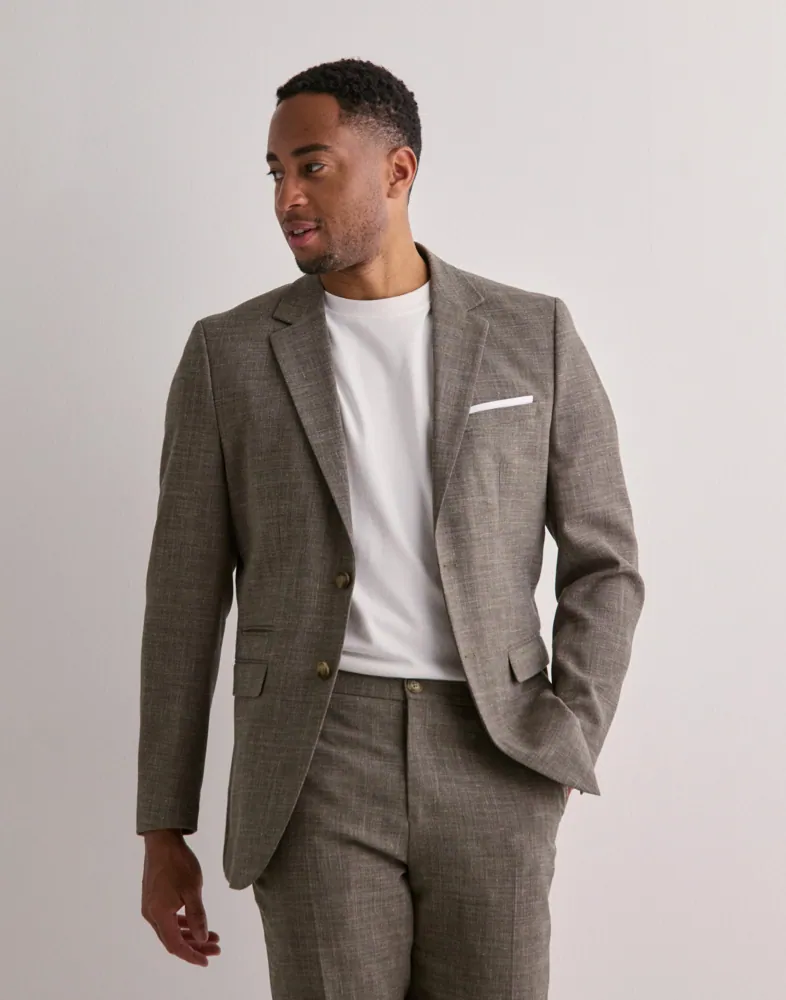 Slhslim-Oasis Linen Blz Noos Kavajer