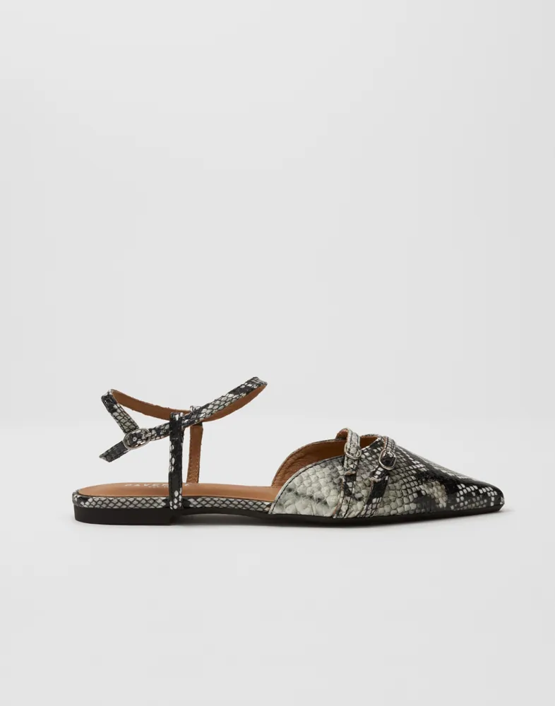 Evita Snake Sandals