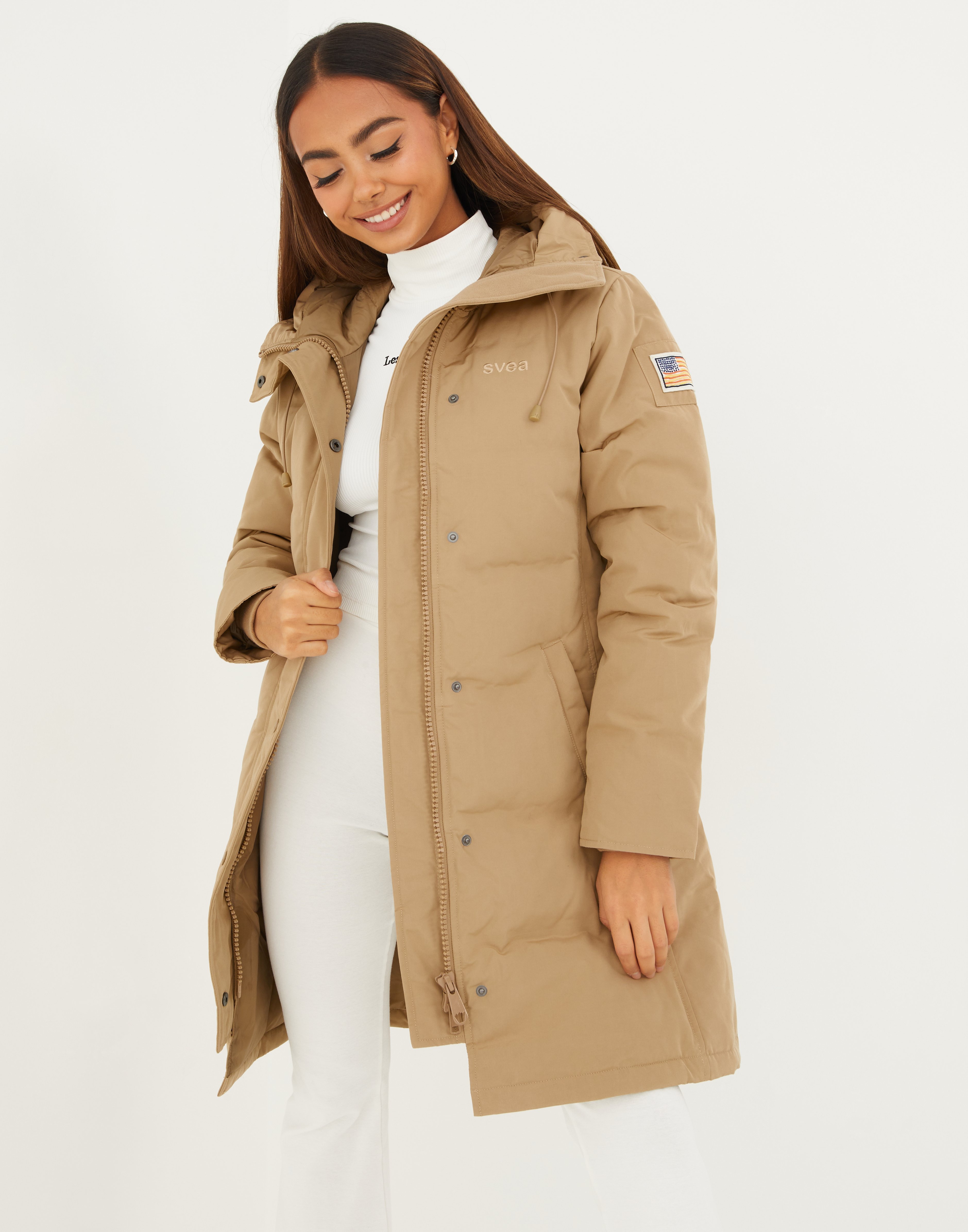 Buy Svea Ida Jacket - Cappuccino | Nelly.com
