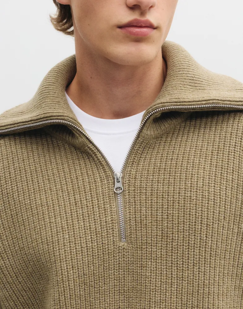 Samsøe Samsøe Sarick Turtleneck 11250 Half zip tröjor herr – bild 6