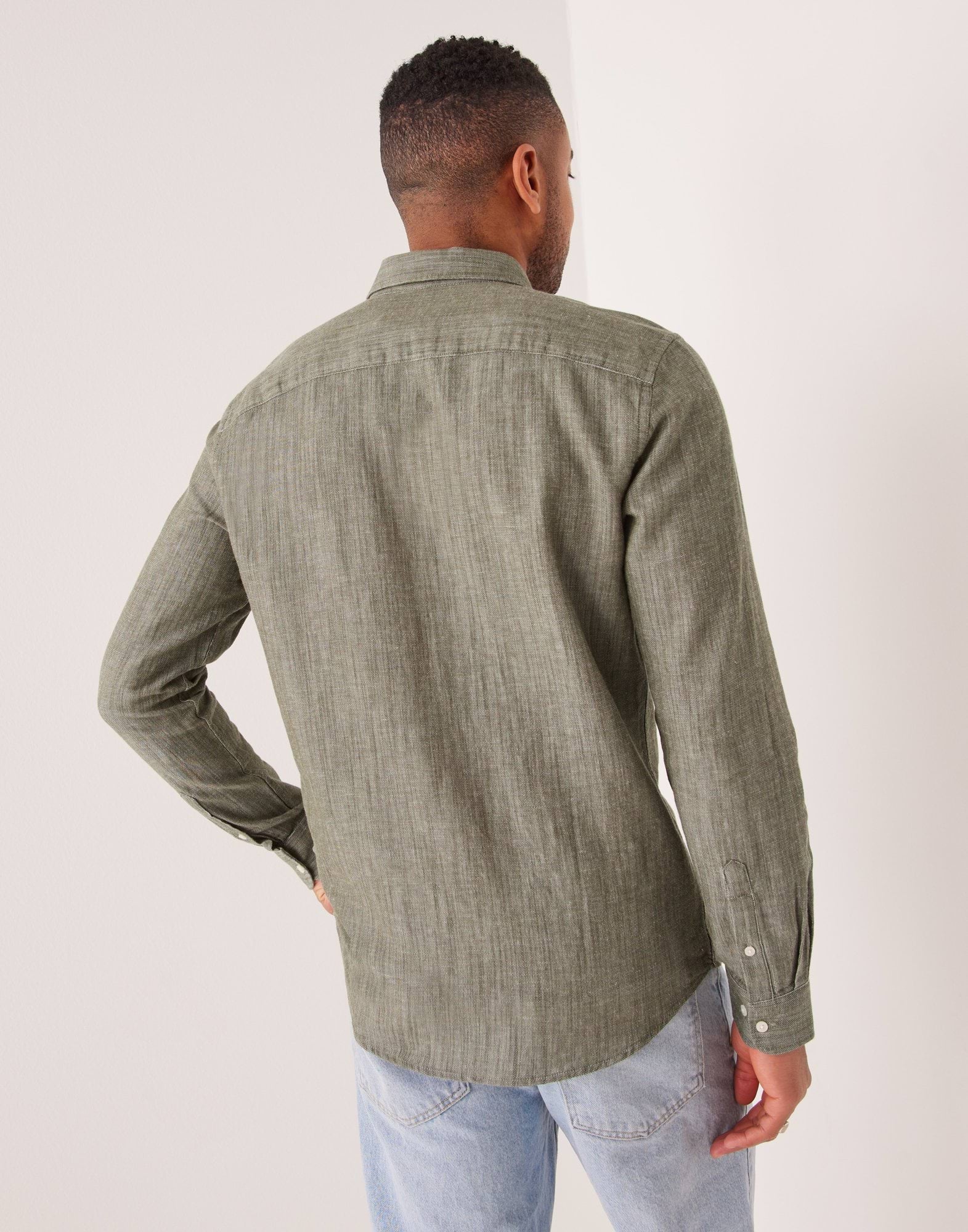 ONSARLO LS HRB LINEN SHIRT