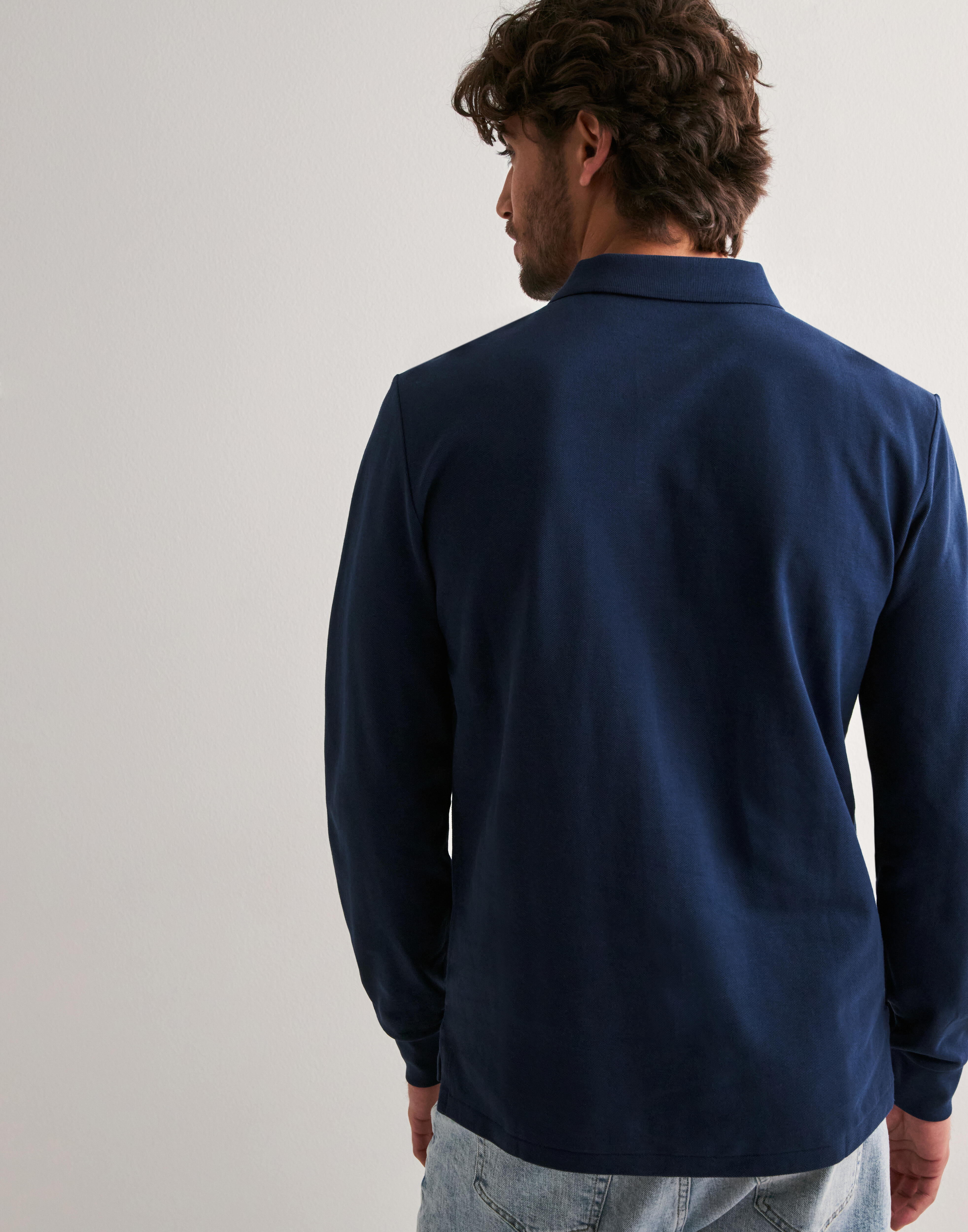 Buy Polo Ralph Lauren Basic Long Sleeve Knit - *NY*Newport Navy