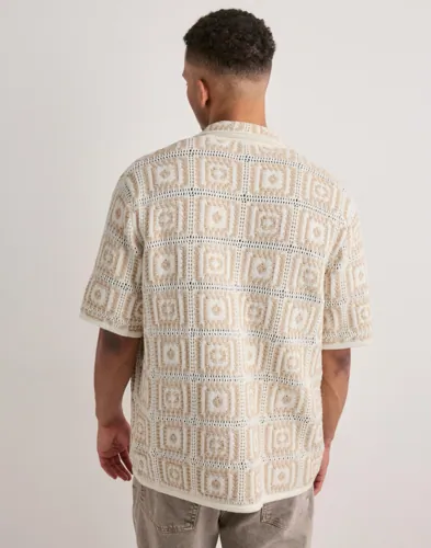 ONLY & SONS Onsbart Rlx 5 Ss Shirt Knit Kortärmade skjortor herr – bild 3