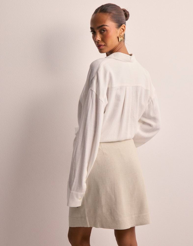 Leonora Hw Midi Skirt Sandshell Big Leo main image 1