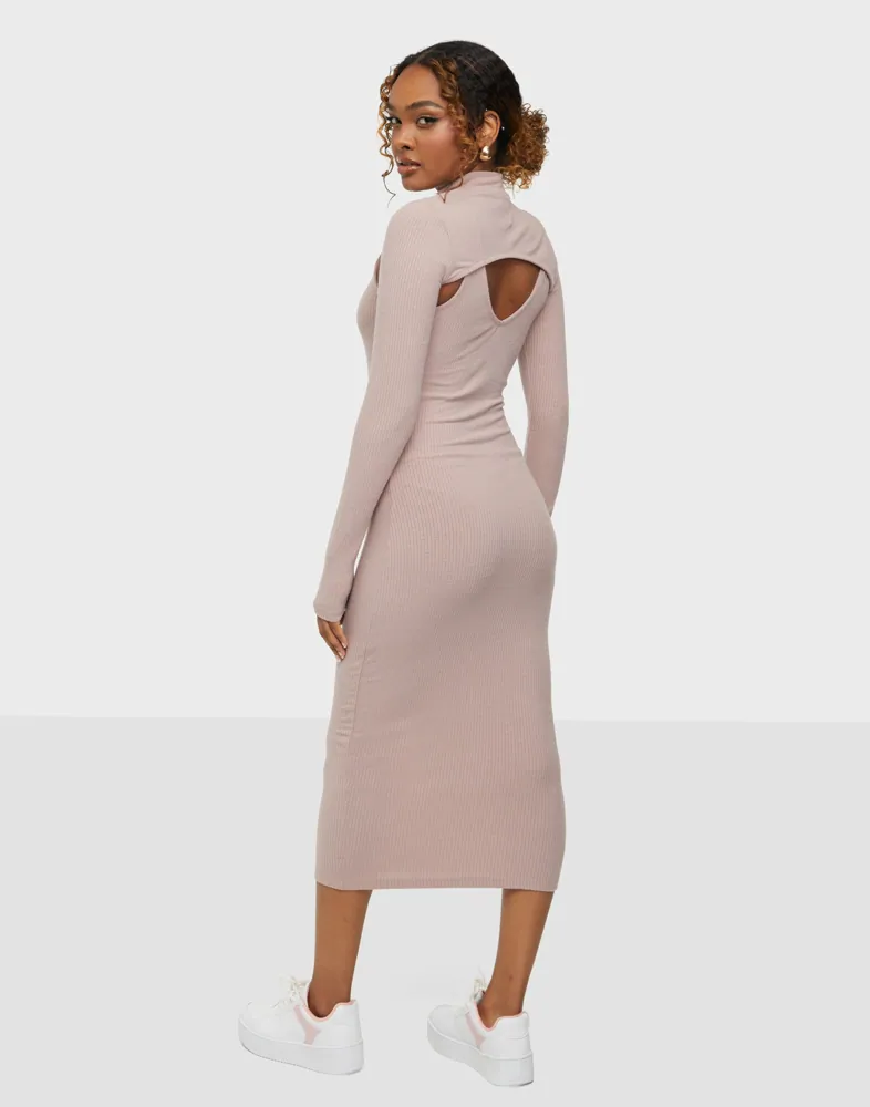 Buy Nelly Two Piece Midi Dress - Nougat | Nelly.com