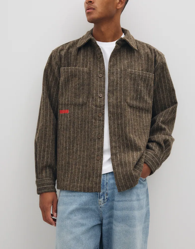 Wbbuzo Herringbone Shirt Overshirts