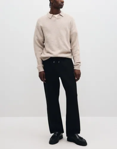 JACK & JONES Jjesoho Ollie Knit Split Neck Sn Långärmad piké pikéer herr – bild 3