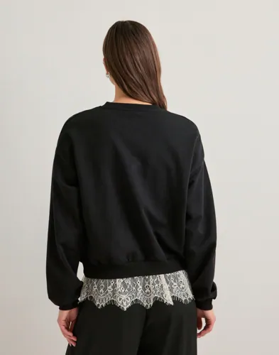 Lace Detail Sweat 2