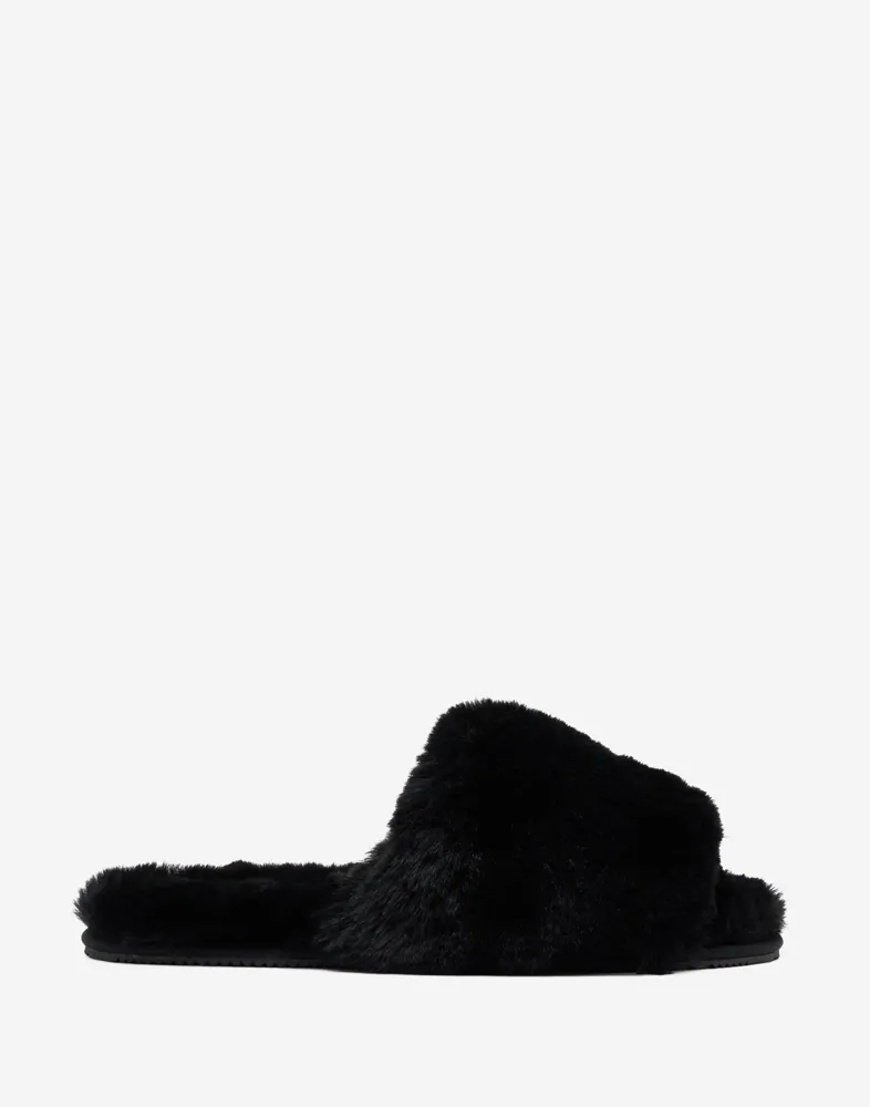 Cosy Faux Fur Slipper
