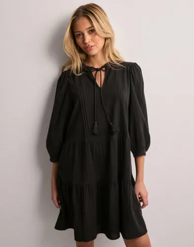 Vero Moda - Sort - Vmpretty 3/4 Tunic Wvn Ga Noos