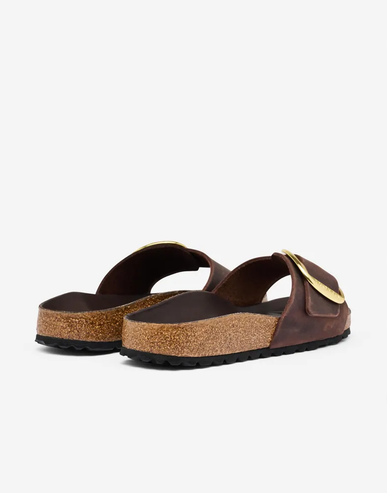 Birkenstock Madrid Big Buckle Leoi Habana sandaler dam – bild 2