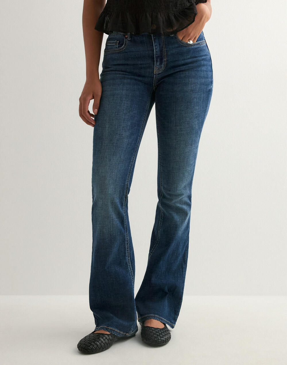 Vmflash Mr Flared Jeans Li170 Black
