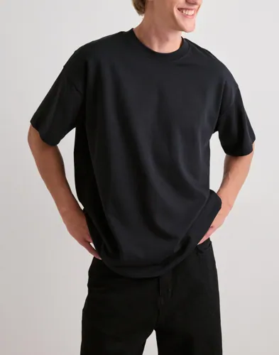 Jack & Jones Jjebarron Tee Ss O-Neck Noos Kortärmade t-shirts Svart