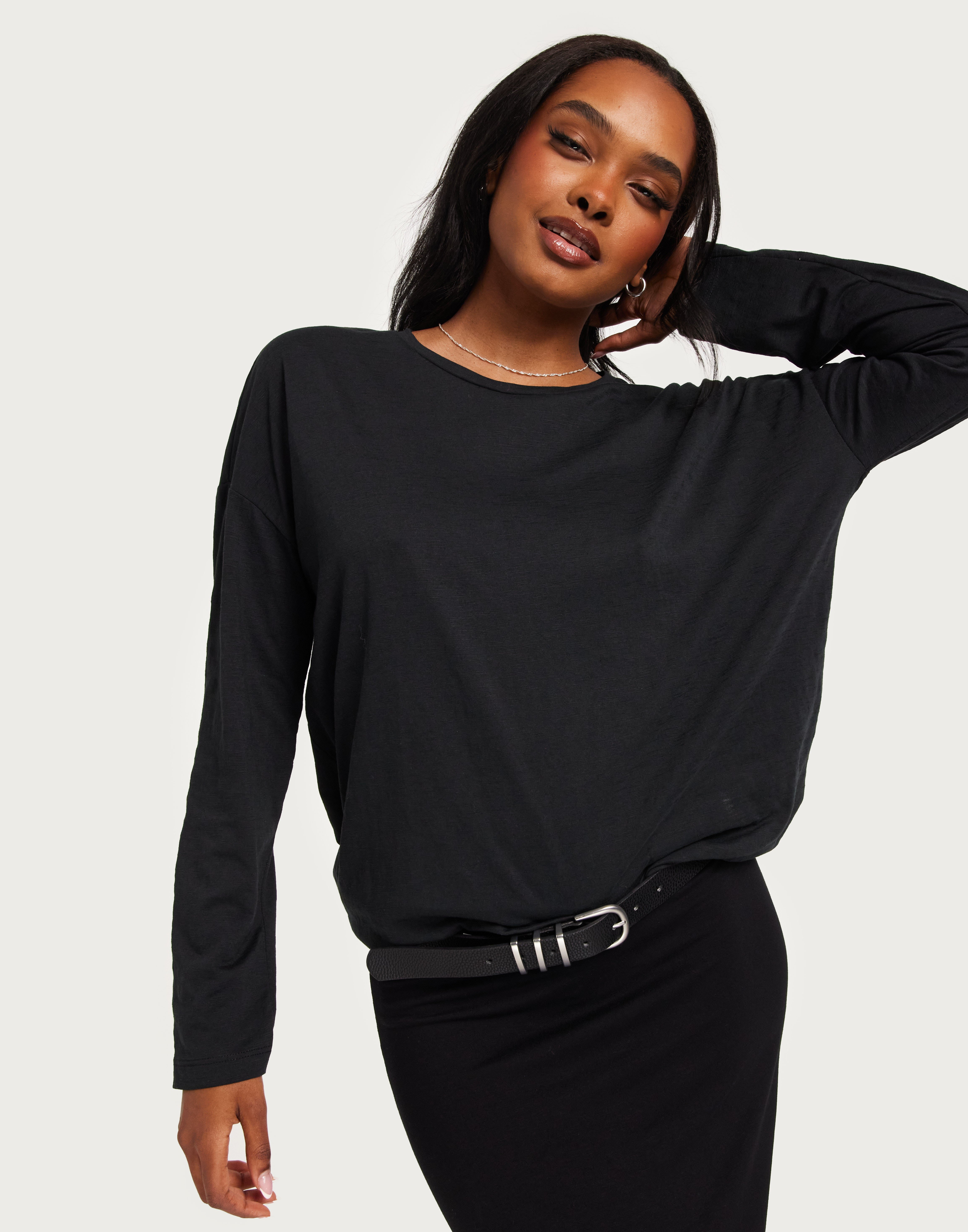 Black high/low top