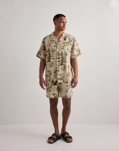 OAS Poplan Cuba Shirt Kortärmade skjortor linneskjortor herr – bild 3