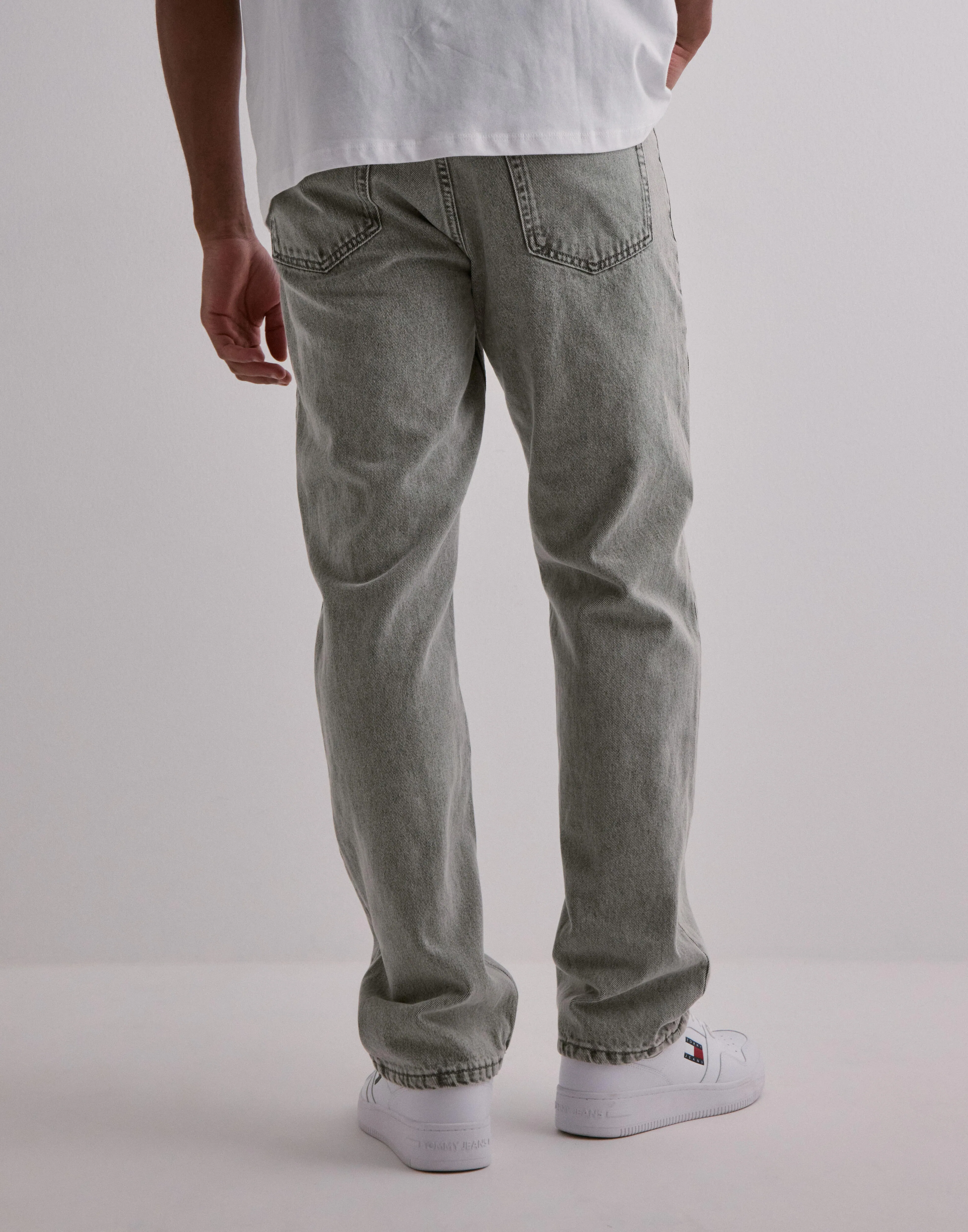 Dr Denim Dash Straight leg jeans Grå
