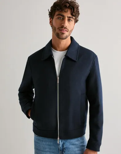 Slhphilip Wool Blend Jkt Noos Vårjackor 3