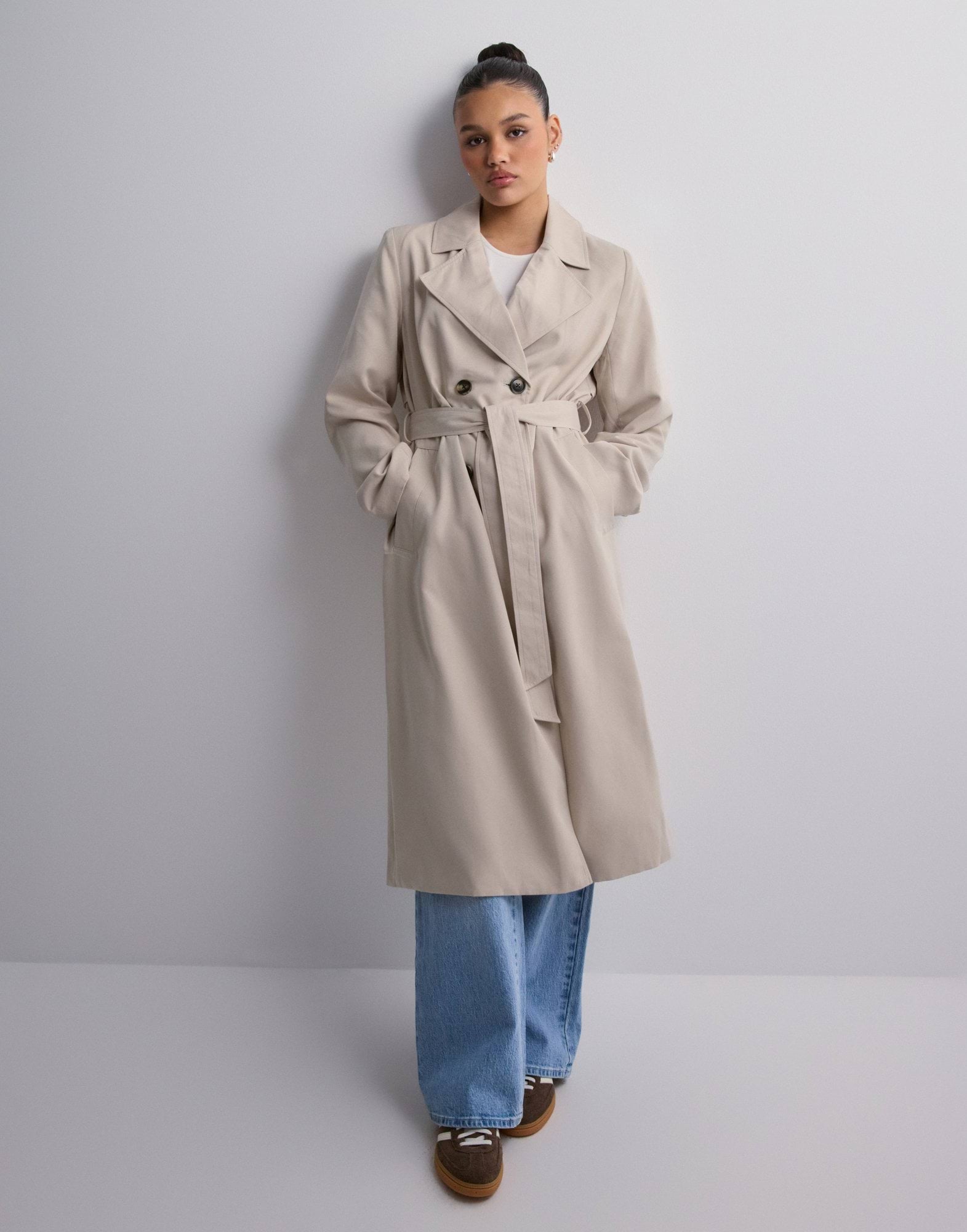 PCSCARLETT LS TRENCHCOAT NOOS