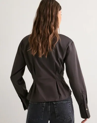 VERO MODA Vmfriba Ls Cuff Top Wvn Ga skjortor dam – bild 3