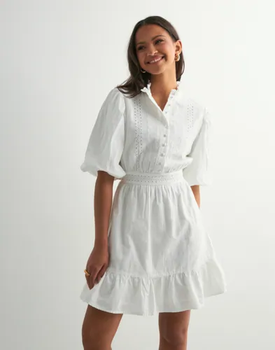 Vero Moda - Hvid - Vmclover 2/4 High Neck Short Dress