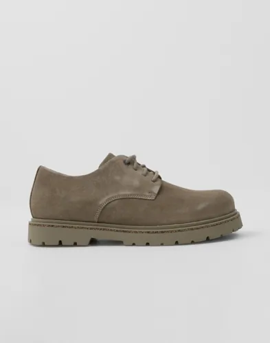 Brun Birkenstock Highwood mockasko med snörning och rundad tå