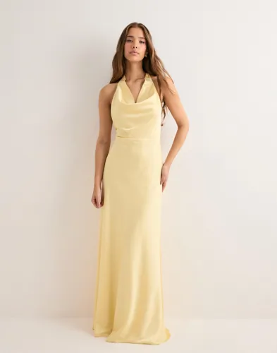 Nelly - Gul - Halter Bow Dress