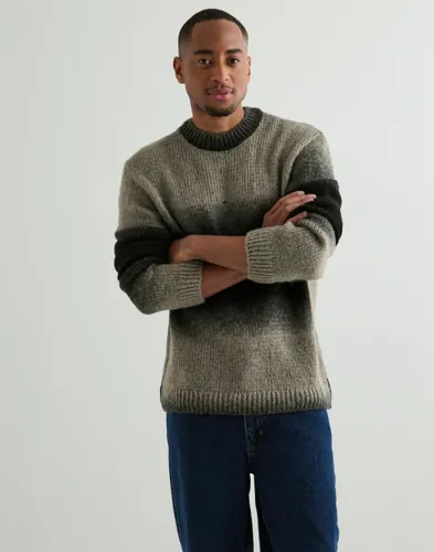 JACK & JONES Jcofade Space Dye Crew Neck Styd Aw Stickade tröjor herr – bild 3