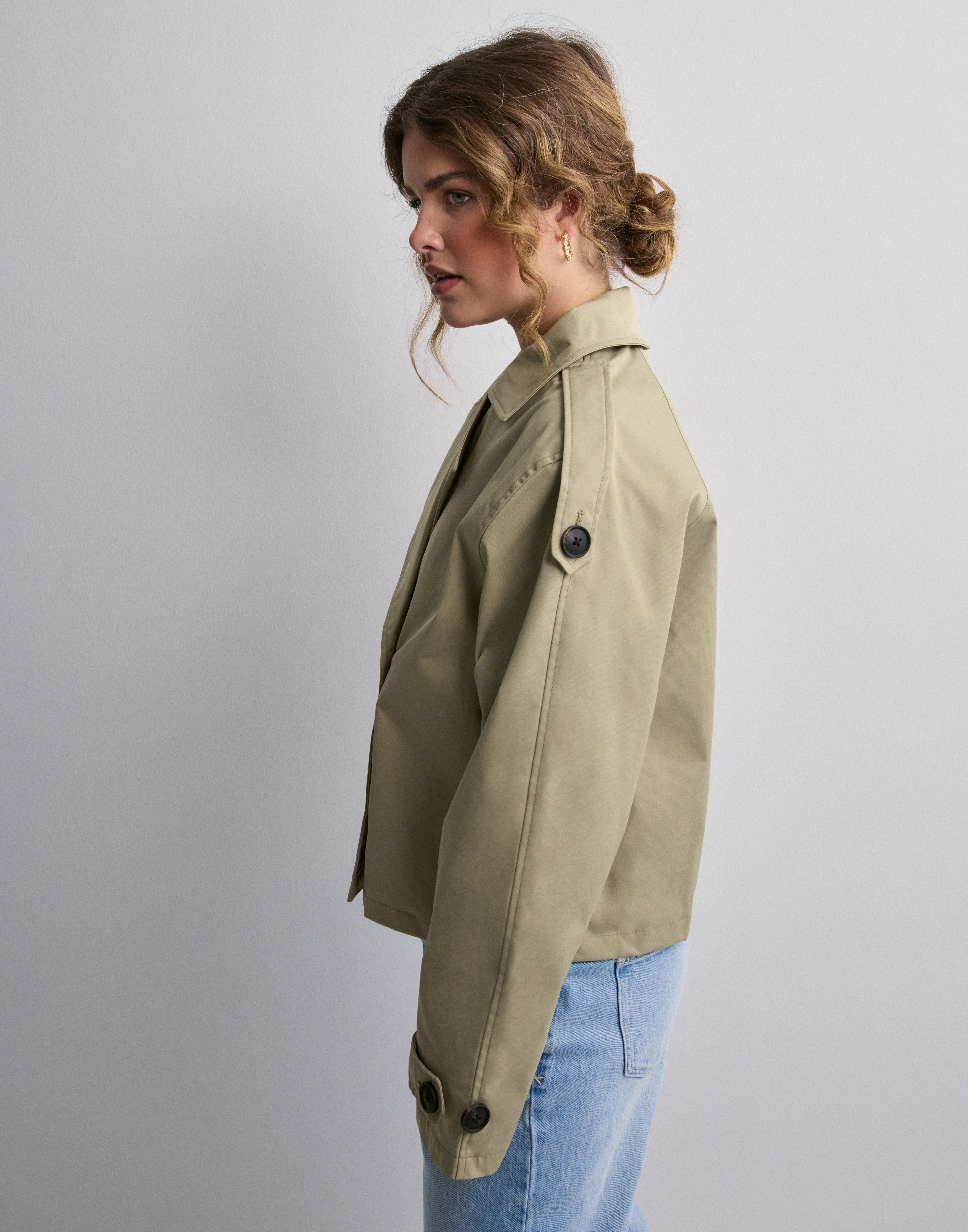 Buy JJXX JXCARLIE SHORT TRENCHCOAT OTW SN - Twill | Nelly.com