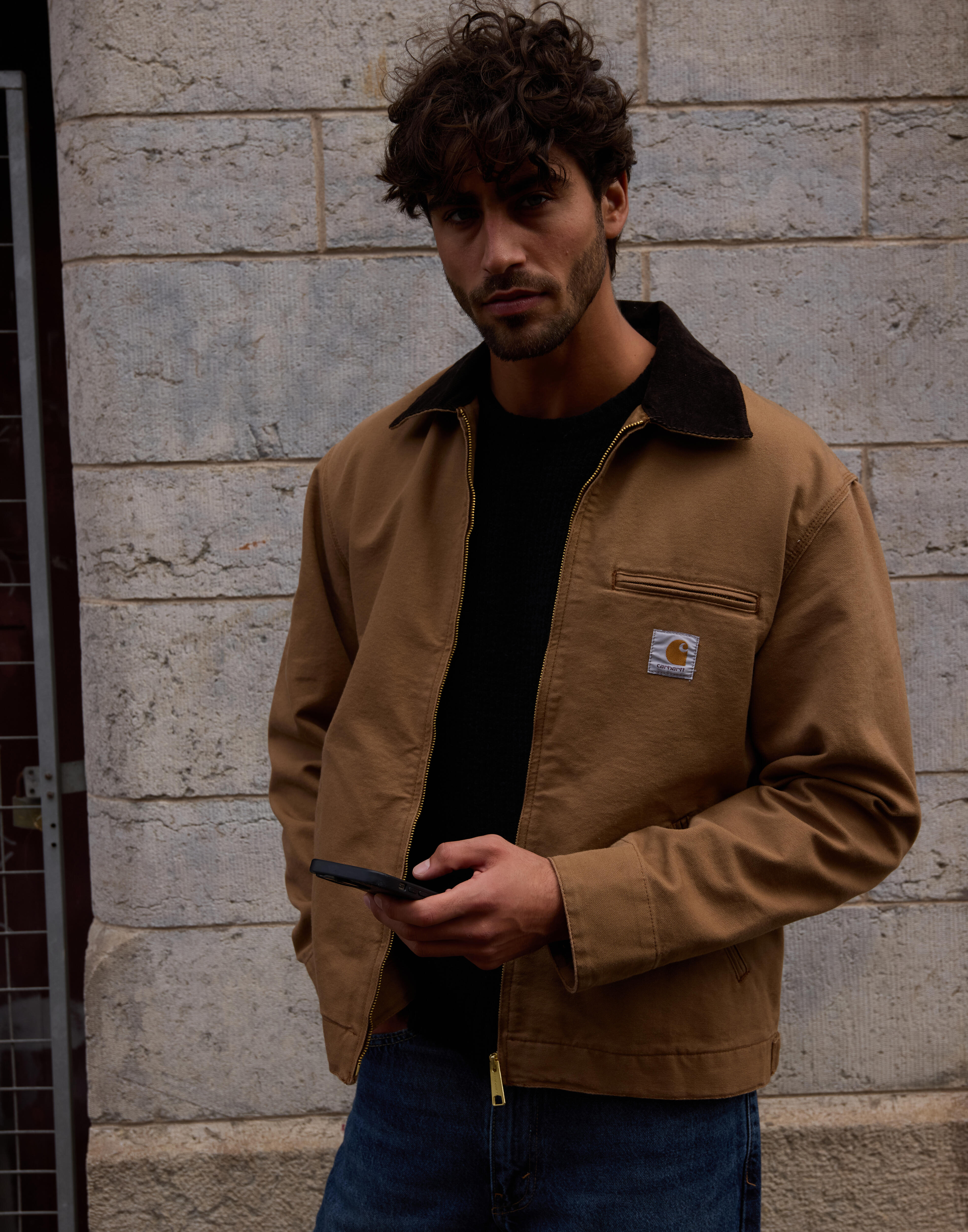 ‼️Carhartt WIP DETROIT JACKET BROWN Buy Carhartt WIP Detroit Jacket - Brown | NLYMAN