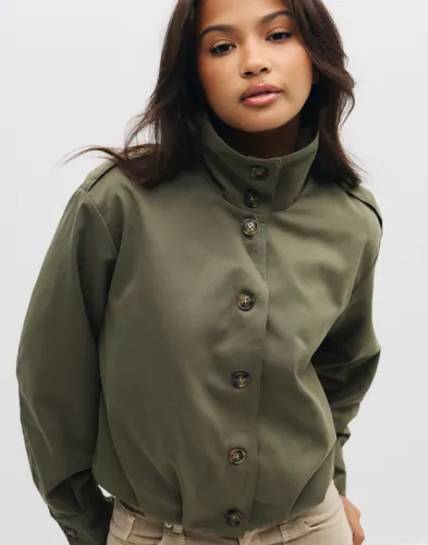Vmviola Ls High Neck Jacket Wvn Exp