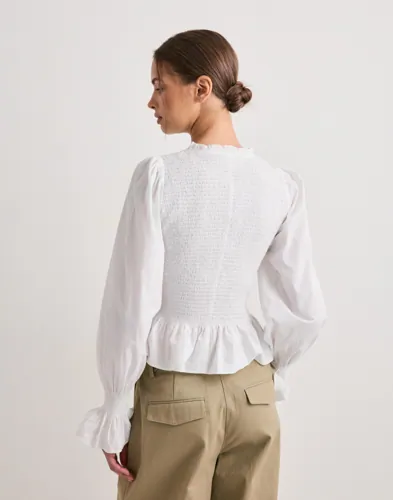 Nelly Favorite Smock Blouse blusar dam – bild 2