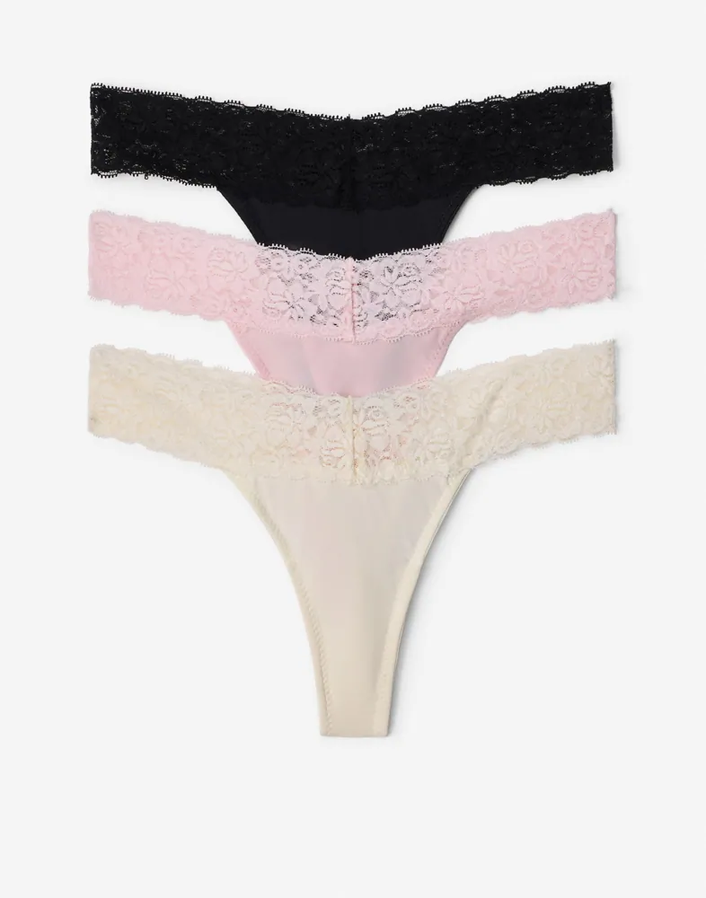 Lovely Feels Thong 3-pack