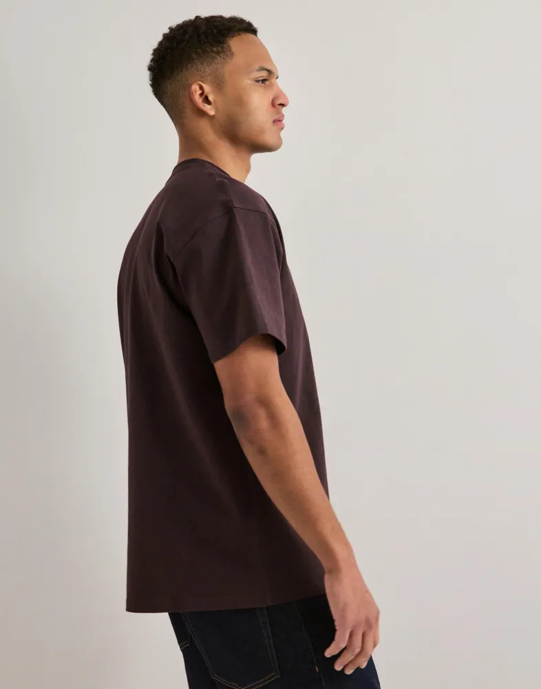 Carhartt WIP S/S American Script T-Shirt Märkes t-shirts herr – bild 3