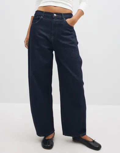 ONLY Onljessica Hw Barrel Ankle Dnm AZG4 mom jeans dam – bild 2