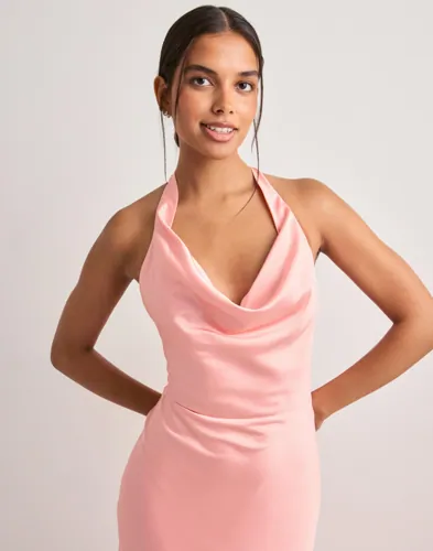 Nelly Halter Bow Dress maxiklänningar dam – bild 3