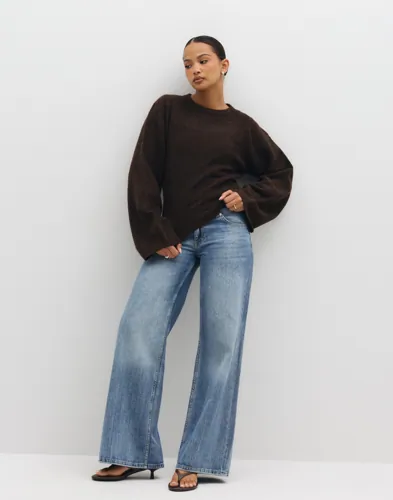 Tight Waist Knit Sweater