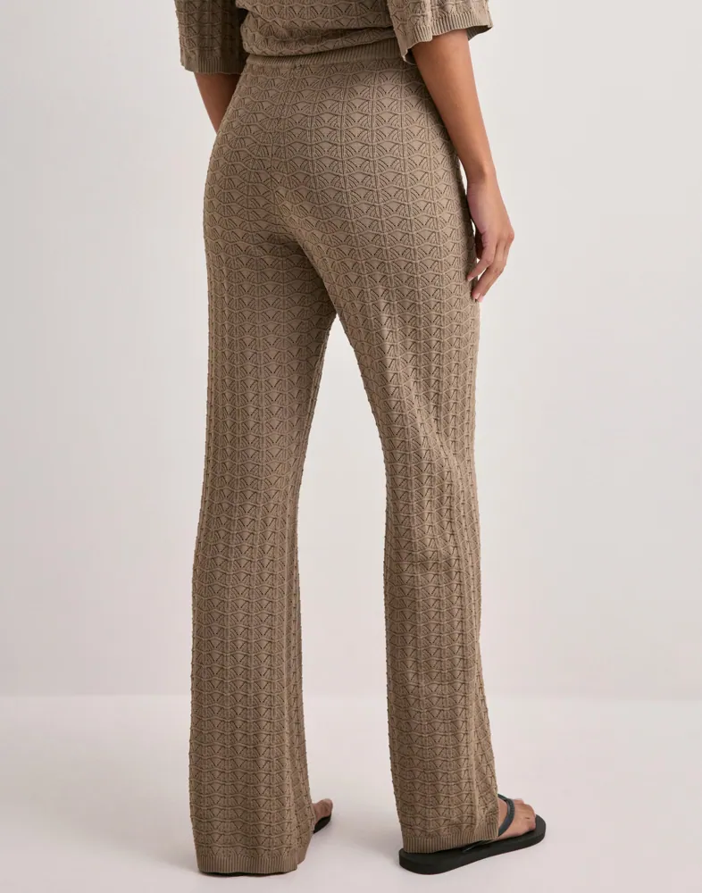 NEO NOIR Rizzy Fine Crochet Pants byxor dam – bild 2