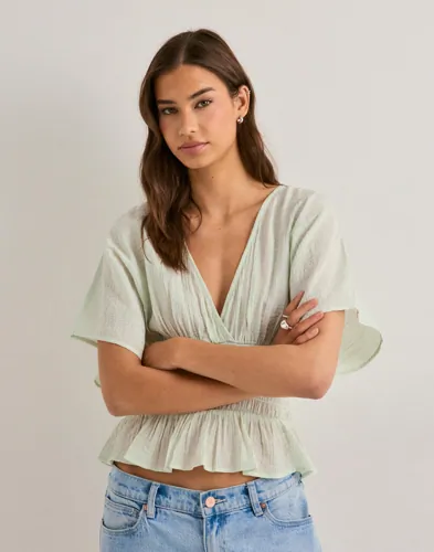 Nelly Spring Smock Blouse dam – bild 3
