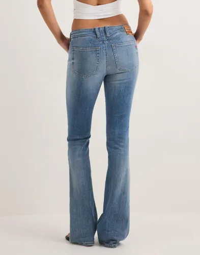 ONLY Onlhush Mid Skin ANK RW DNM Akm188 Noos, Black Denim, S / 32L