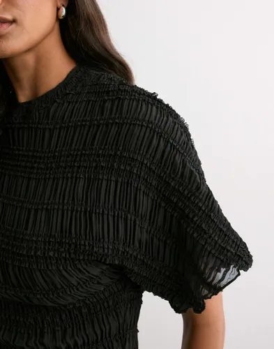 Nelly Frill Turtleneck Blouse blusar dam – bild 3