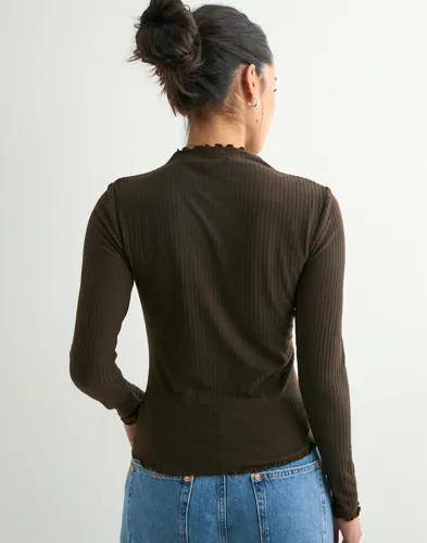 ONLY Onlemma L/S High Neck Top Noos Jrs långärmade t-shirt dam – bild 6