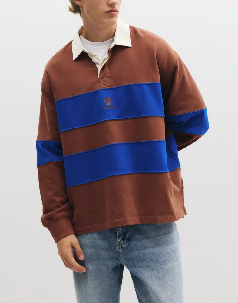 Long Sleeve Rugby Polo Lb Swea Långärmad piké