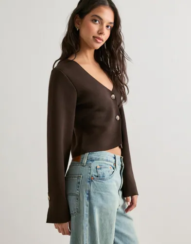 NEO NOIR Fulvia Knit Blouse blusar dam – bild 2