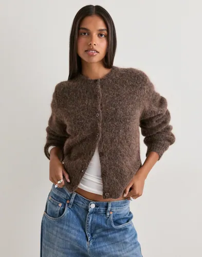 Nelly - Brun - Premium Knit Cardigan