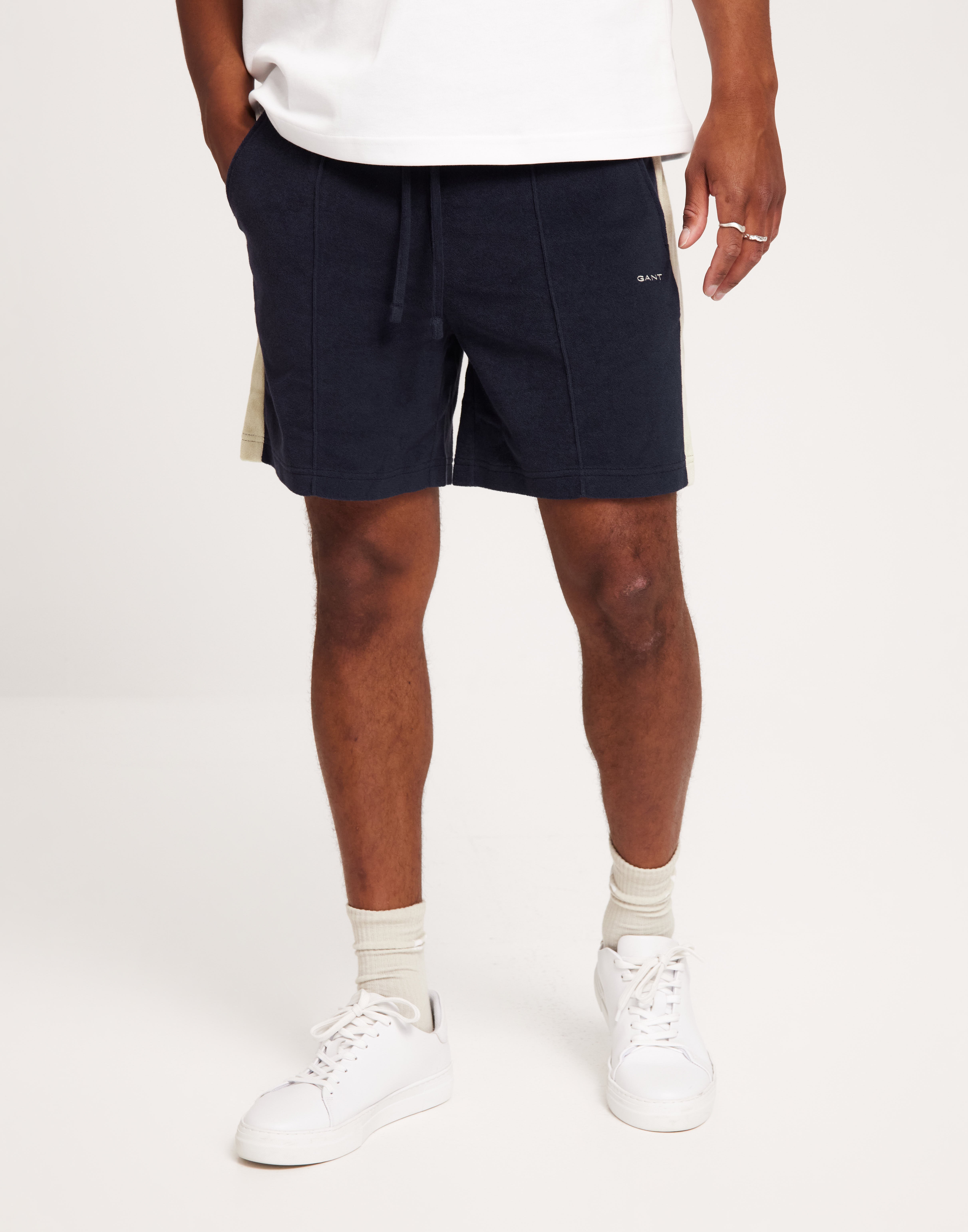 Gant Towelling Shorts Joggingshorts Blå