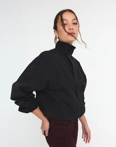 Nelly - Sort - Blouse Jacket