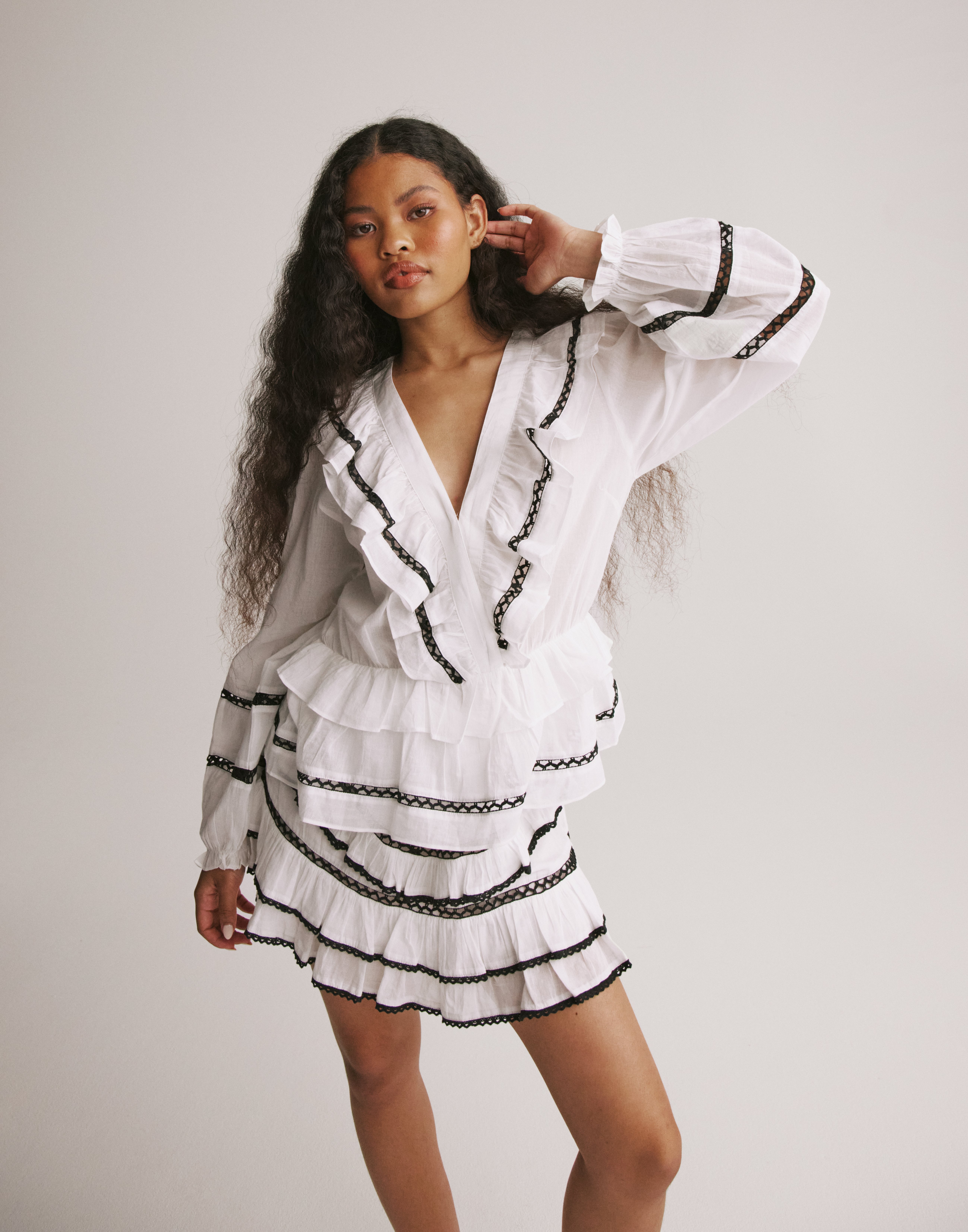 Buy Neo Noir Athena S Voile Blouse - White | Nelly.com