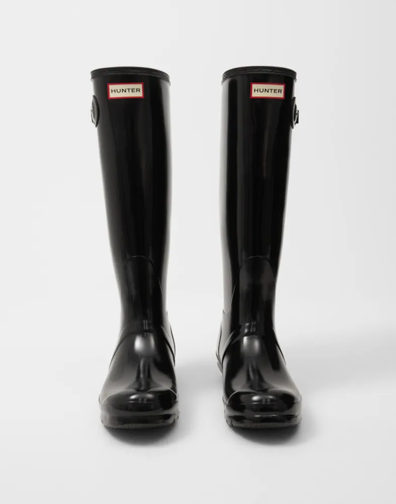 Hunter Original Tall Gloss Boot kängor & boots dam – bild 2